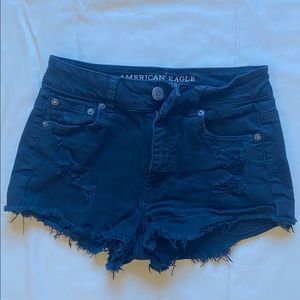 American Eagle Outfitters High Waisted Denim Shorts
